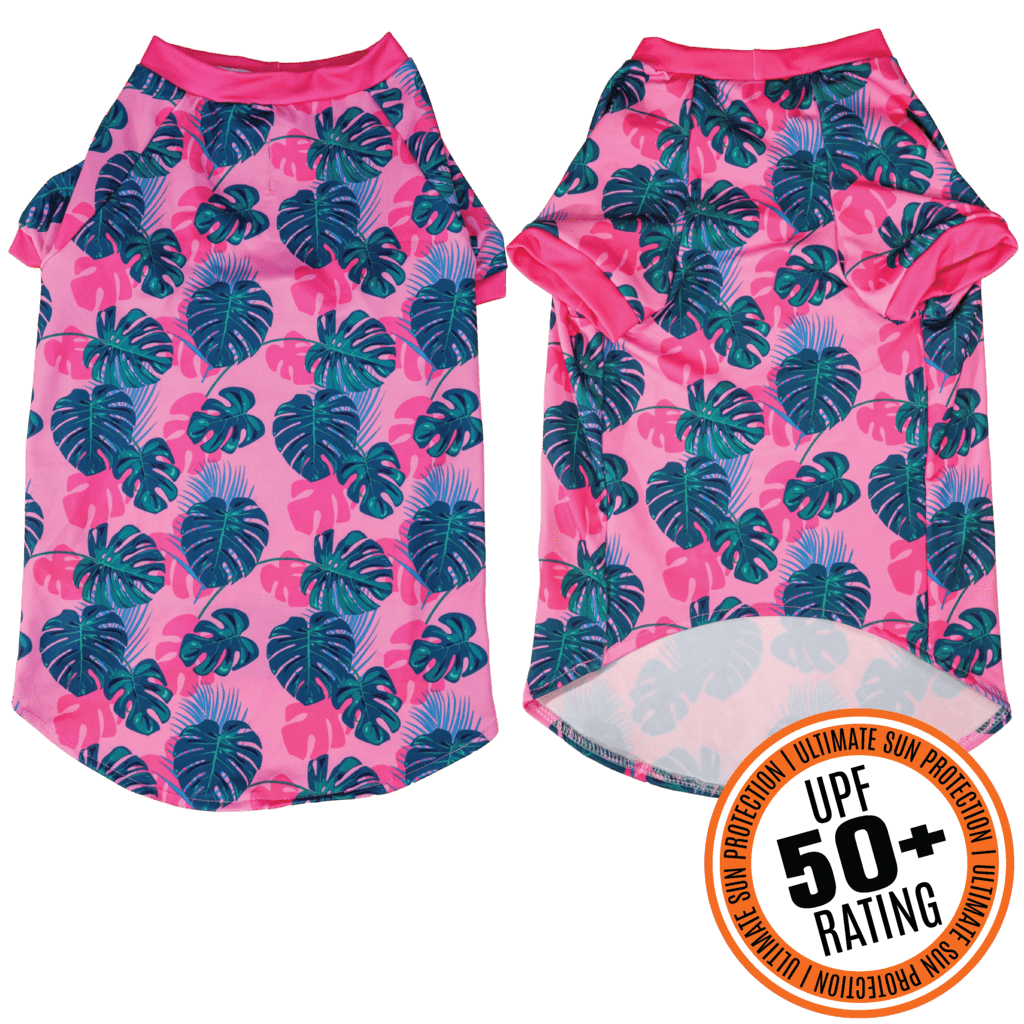 Big and Little Dogs strand shirt met UV bescherming Summer Lovin' ( Large ) Hondenkleding > zonbescherming Large