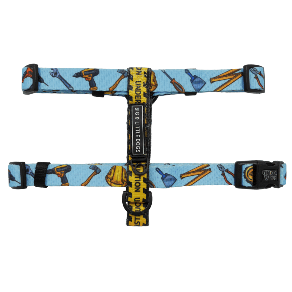 Big and Little Dogs Strap Harness Under Construction (ALLEEN LARGE) hondentuig > honden harnas > overige modellen Medium