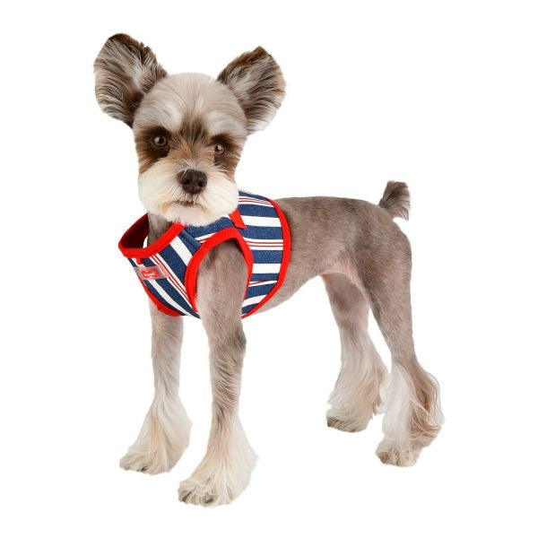 Puppia Zorion Vest Harness model B Red ( S & XL ) - Premium hondentuig > honden harnas from Puppia - Just €20! Shop now at Frenkiezdogshop