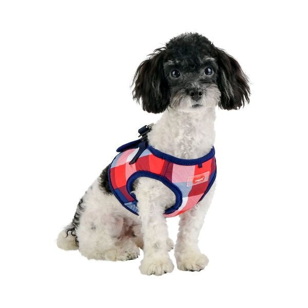 Puppia Quinn Vest Harness model B Navy hondentuig > honden harnas > model B Small