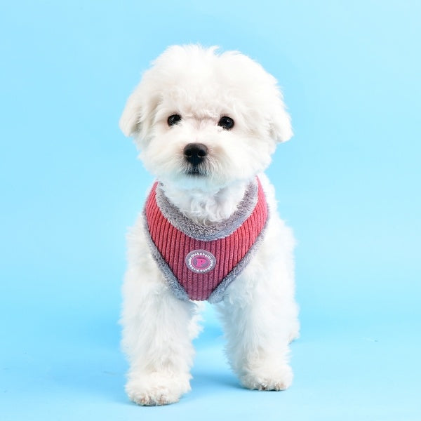 Pinkaholic Lucca Harness Dark Pink - Premium hondentuig > honden harnas from Pinkaholic - Just €20! Shop now at Frenkiezdogshop
