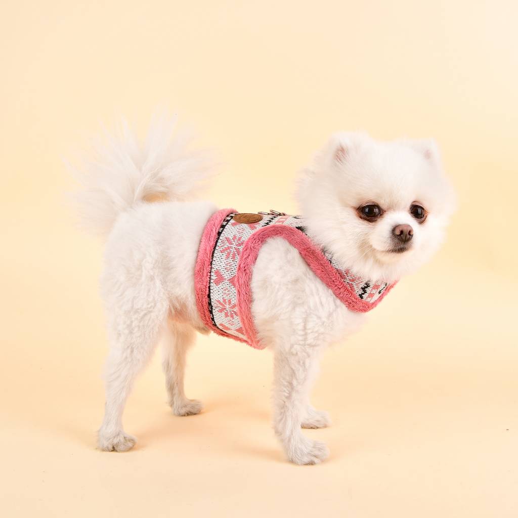 Pinkaholic Joy Harness Pinka indian pink - Premium hondentuig > honden harnas from Pinkaholic - Just €20! Shop now at Frenkiezdogshop