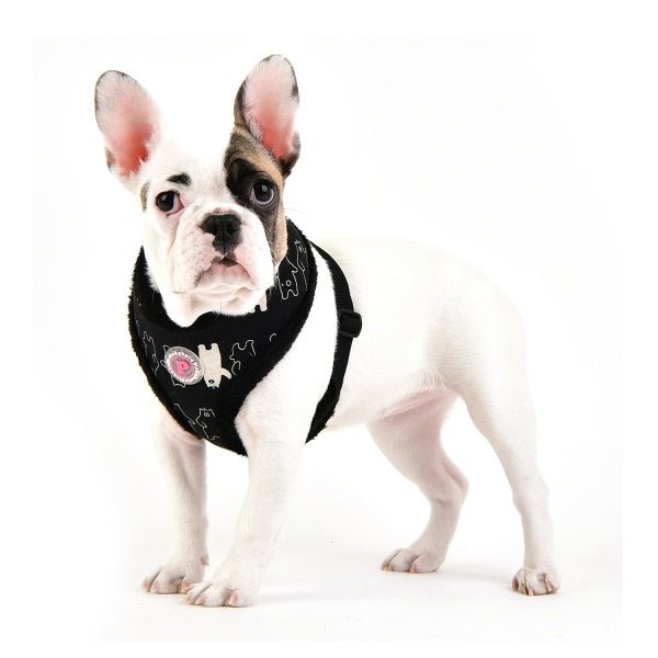 Pinkaholic Ursa Harness Black hondentuig > honden harnas > model A Small