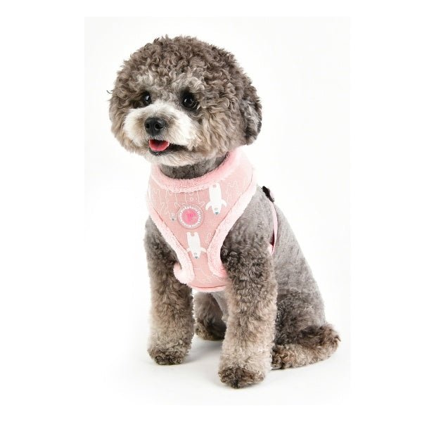 Pinkaholic Ursa Harness Indian Pink hondentuig > honden harnas > model A Small
