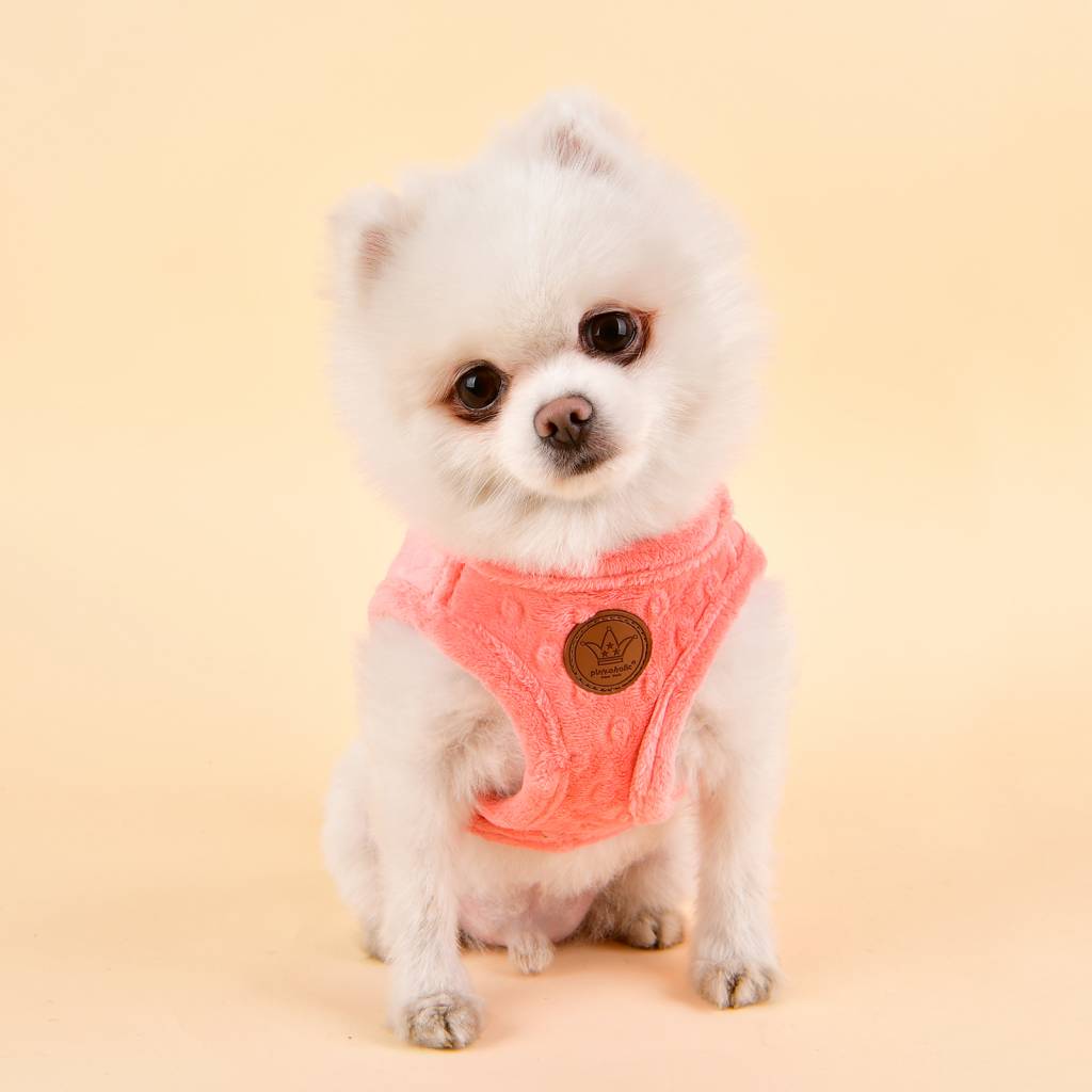 Pinkaholic Polina Harness Q hot pink - Premium hondentuig > honden harnas from Pinkaholic - Just €20! Shop now at Frenkiezdogshop