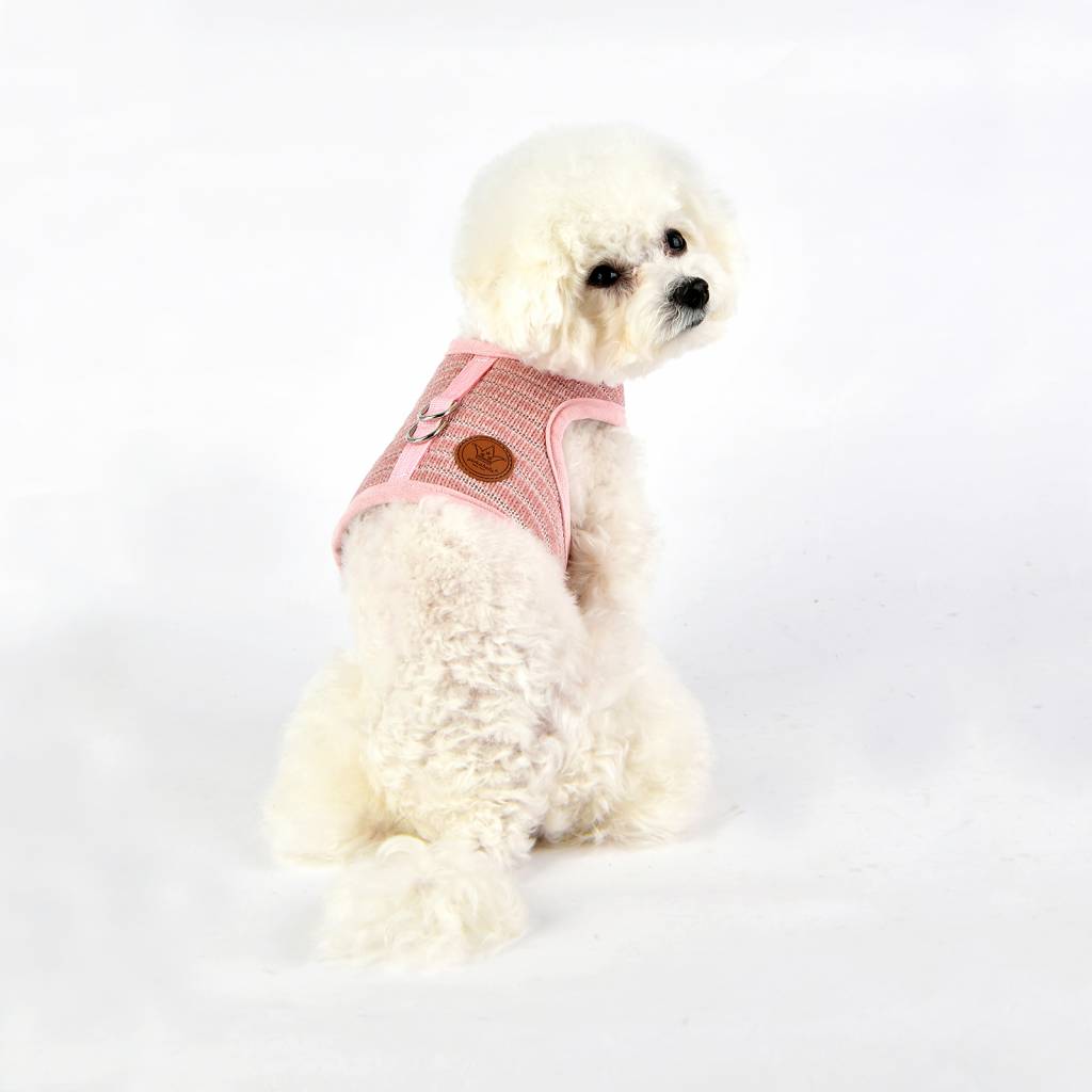 Pinkaholic Elicia Harness Pinka indian pink - Premium hondentuig > honden harnas from Pinkaholic - Just €20! Shop now at Frenkiezdogshop