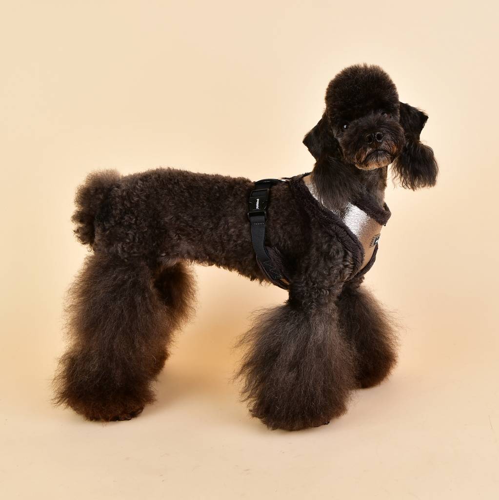Puppia Evon Harness model A silver ( ALLEEN XLARGE ) hondentuig > honden harnas > model A Large
