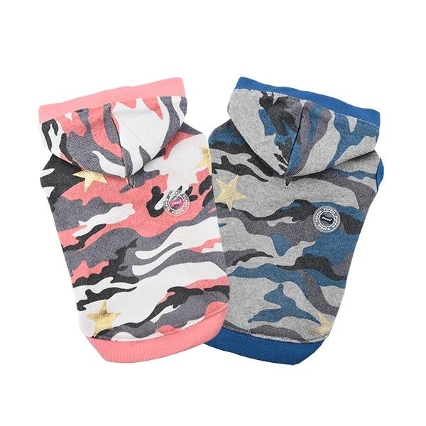 Puppia Ensign Trui pink camo - Premium Hondenkleding > Hondentrui from Puppia - Just €20! Shop now at Frenkiezdogshop