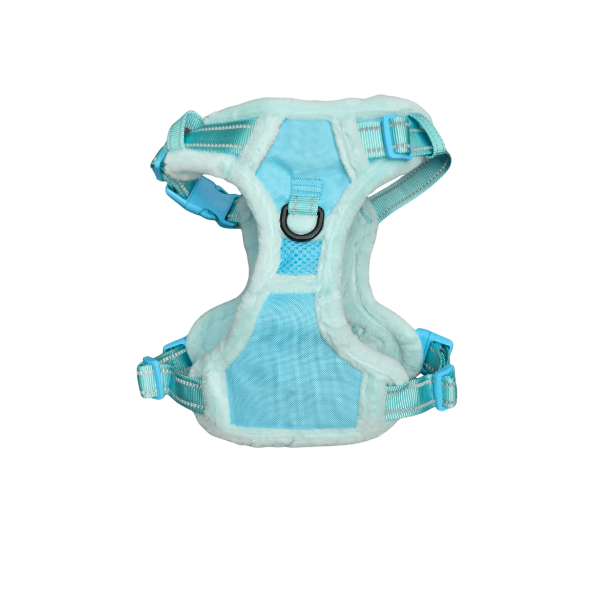 Frenkiez Teddy reflective Y tuig no pull dogharness Mint hondentuig > honden harnas > Y tuigen Small