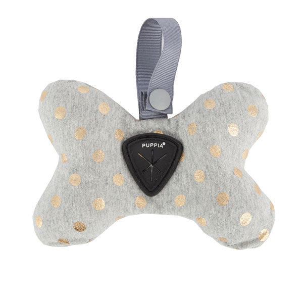 Puppia Modern Dotty Waste Bag Dispenser Grey - Premium Poepzakjeshouder > Poepzakhouder from Puppia - Just €10! Shop now at Frenkiezdogshop