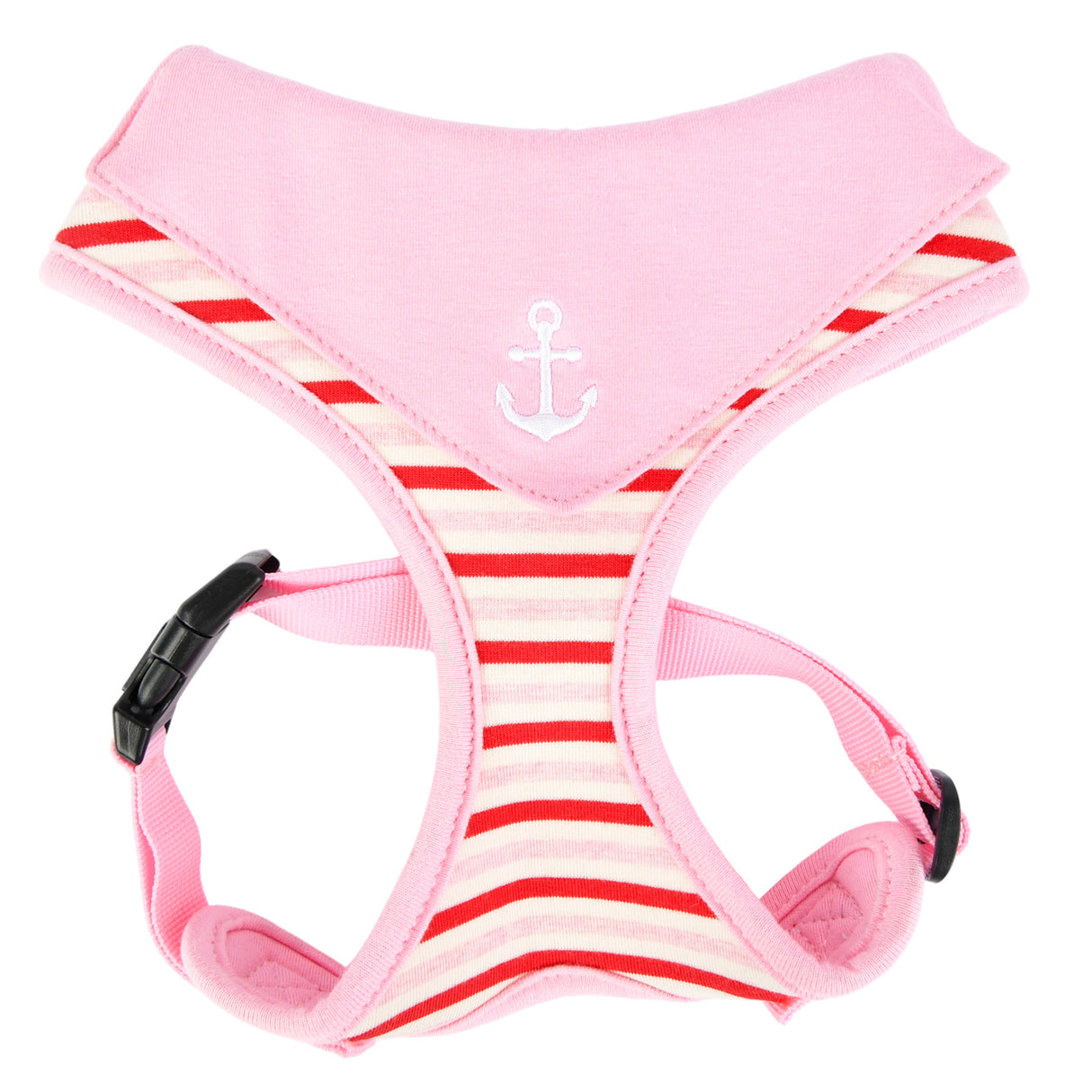 Puppia Seaman Harness Model A Pink hondentuig > honden harnas > model A Small