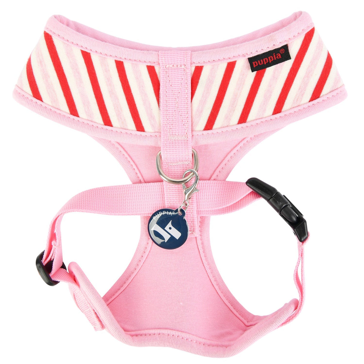 Puppia Seaman Harness Model A Pink hondentuig > honden harnas > model A Small