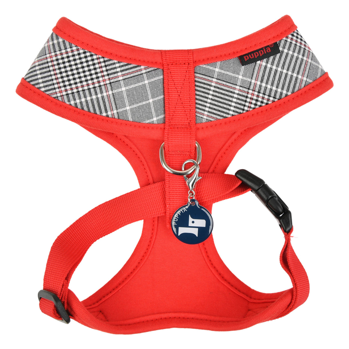 Puppia Blake Harness Model A Red - Premium hondentuig > honden harnas from Puppia - Just €20! Shop now at Frenkiezdogshop
