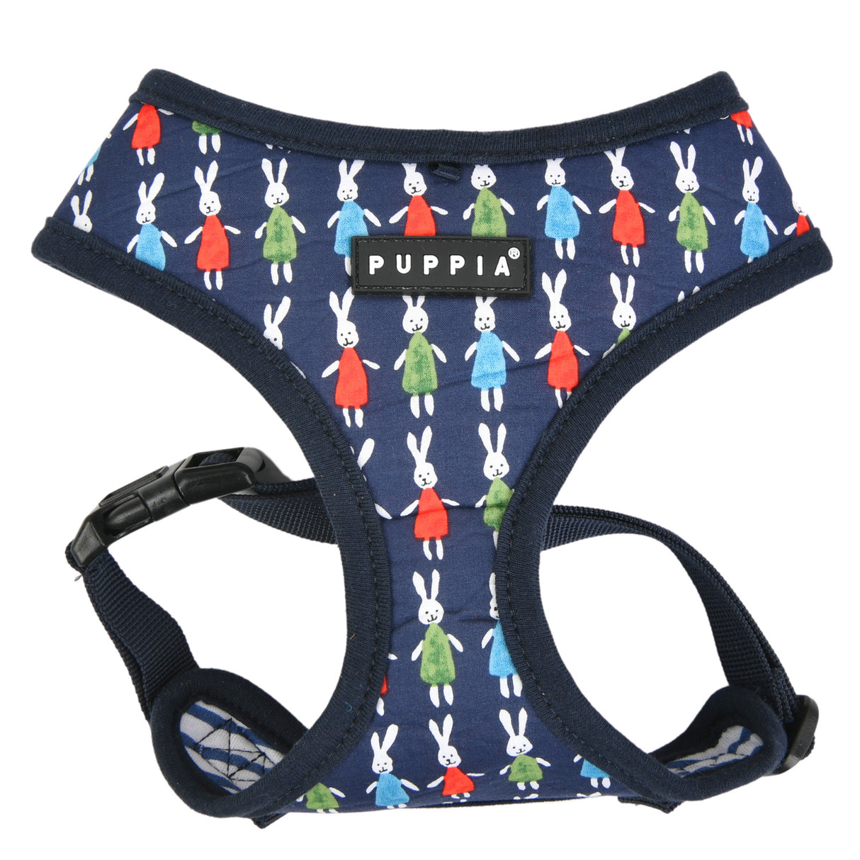 Puppia Mollie Harness Model A Navy - Premium hondentuig > honden harnas from Puppia - Just €20! Shop now at Frenkiezdogshop