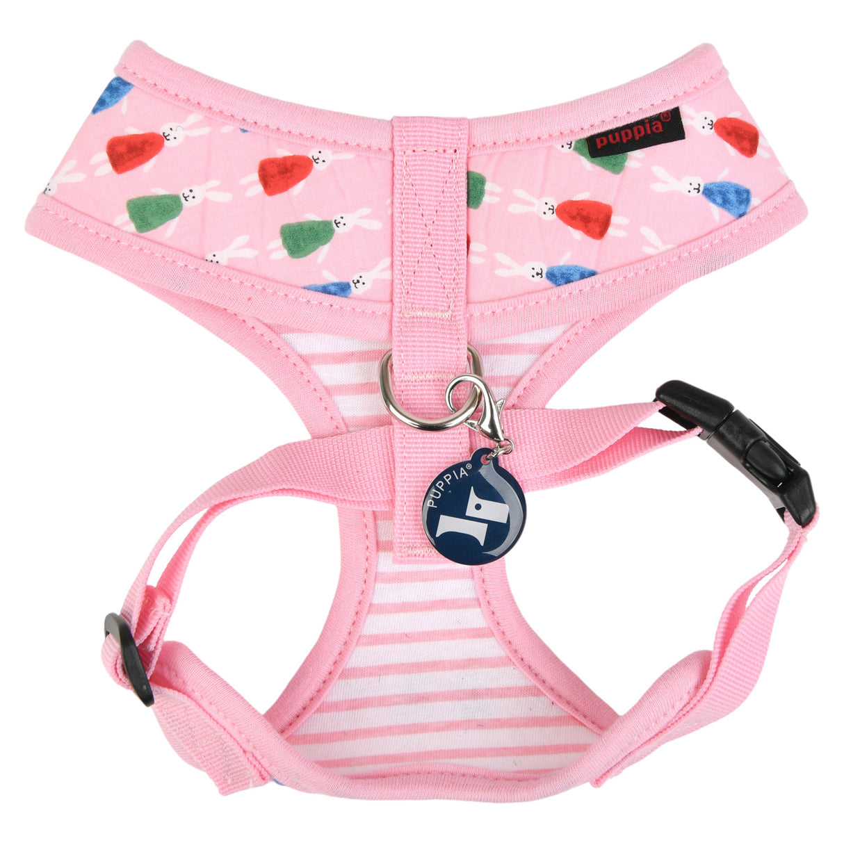 Puppia Mollie Harness Model A Pink - Premium hondentuig > honden harnas from Puppia - Just €20! Shop now at Frenkiezdogshop