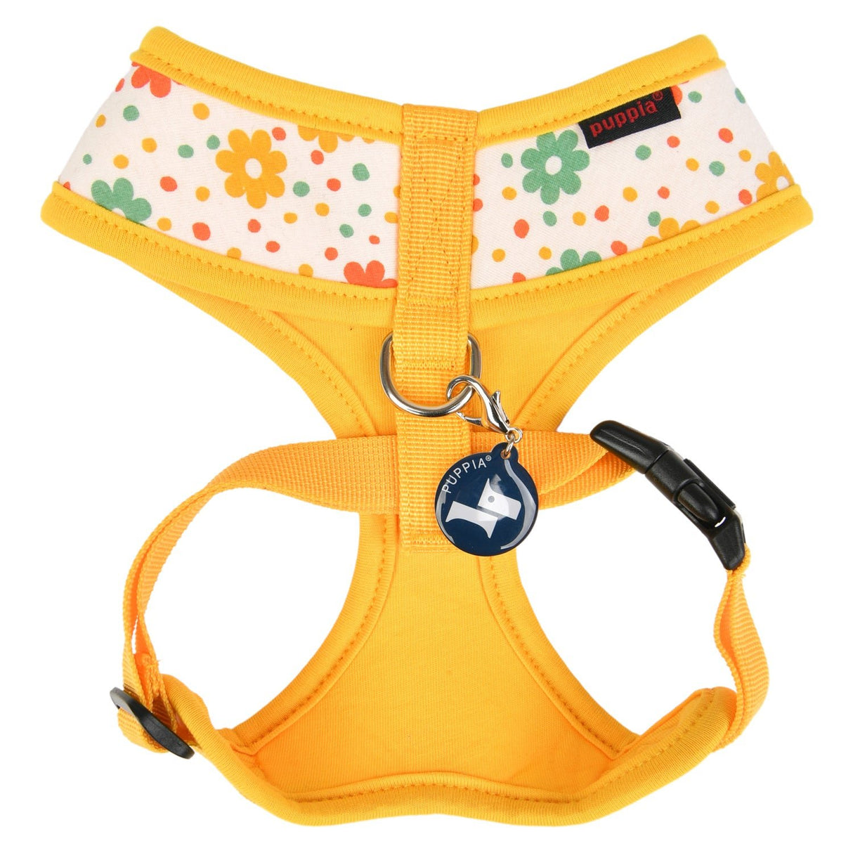 Puppia Vinca Harness Model A yellow hondentuig > honden harnas > model A X - Large