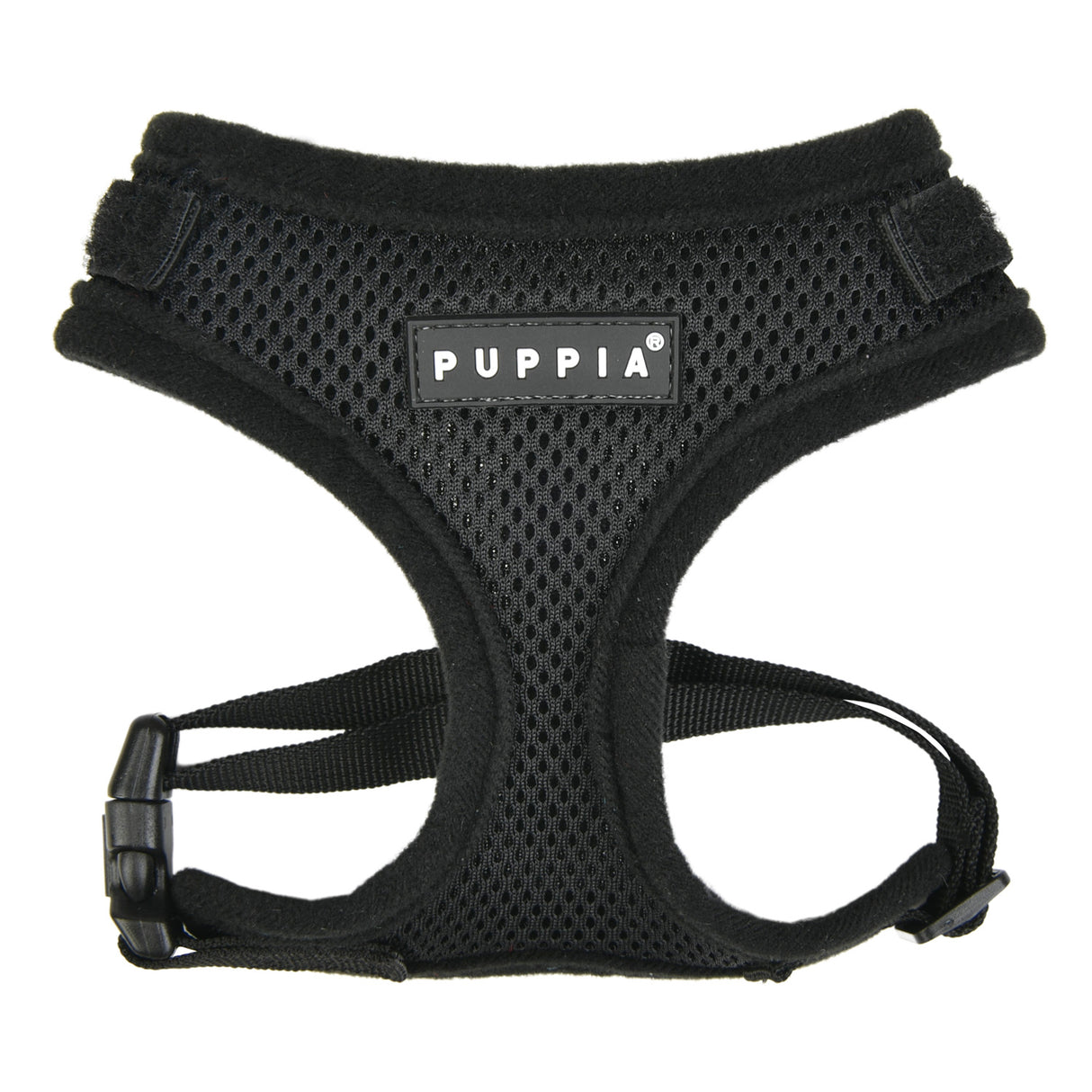 Puppia Superior Harness Model A Black hondentuig > honden harnas > model A Small