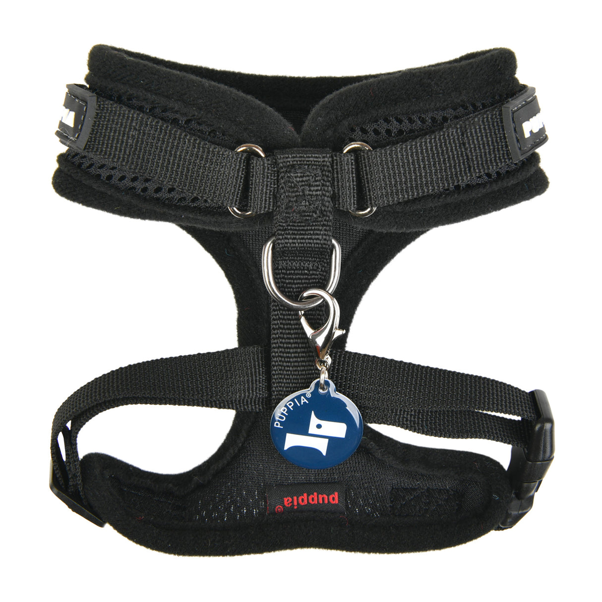 Puppia Superior Harness Model A Black hondentuig > honden harnas > model A Small