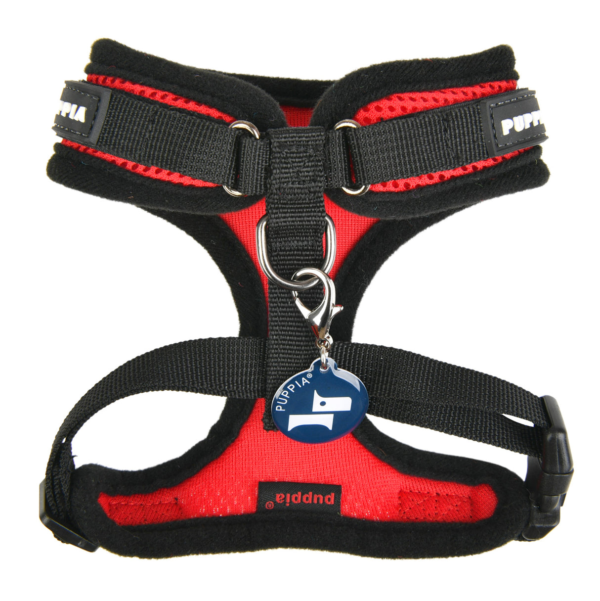 Puppia Superior Harness Model A Red hondentuig > honden harnas > model A Small