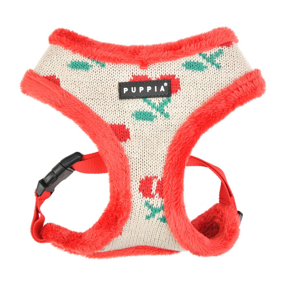 Puppia Cheryl Harness Model A Red hondentuig > honden harnas > model A Small