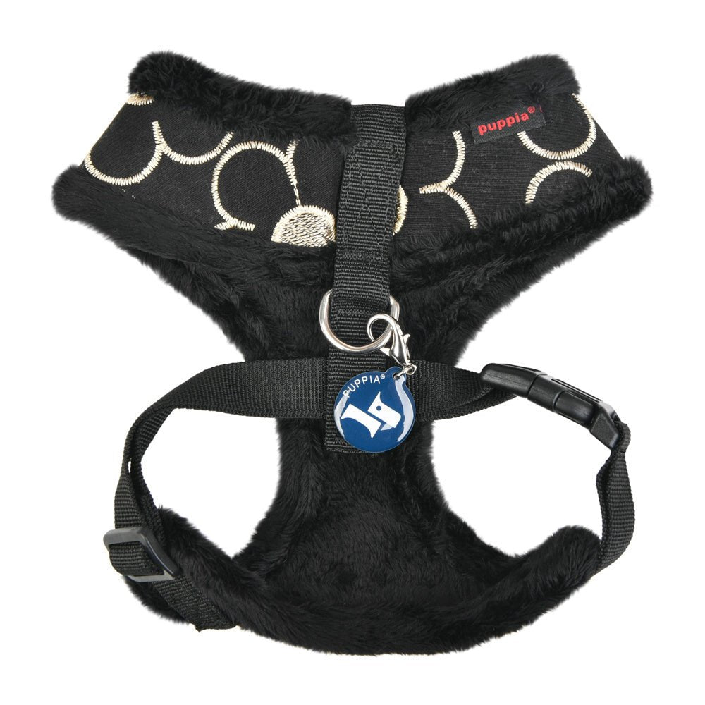 Puppia Florent Harness Model A Black hondentuig > honden harnas > model A Small