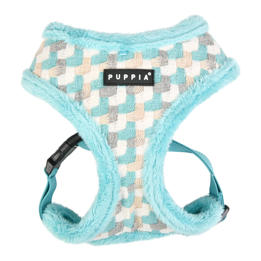 Puppia Arden Harness Model A Aqua - Premium hondentuig > honden harnas from Puppia - Just €20! Shop now at Frenkiezdogshop