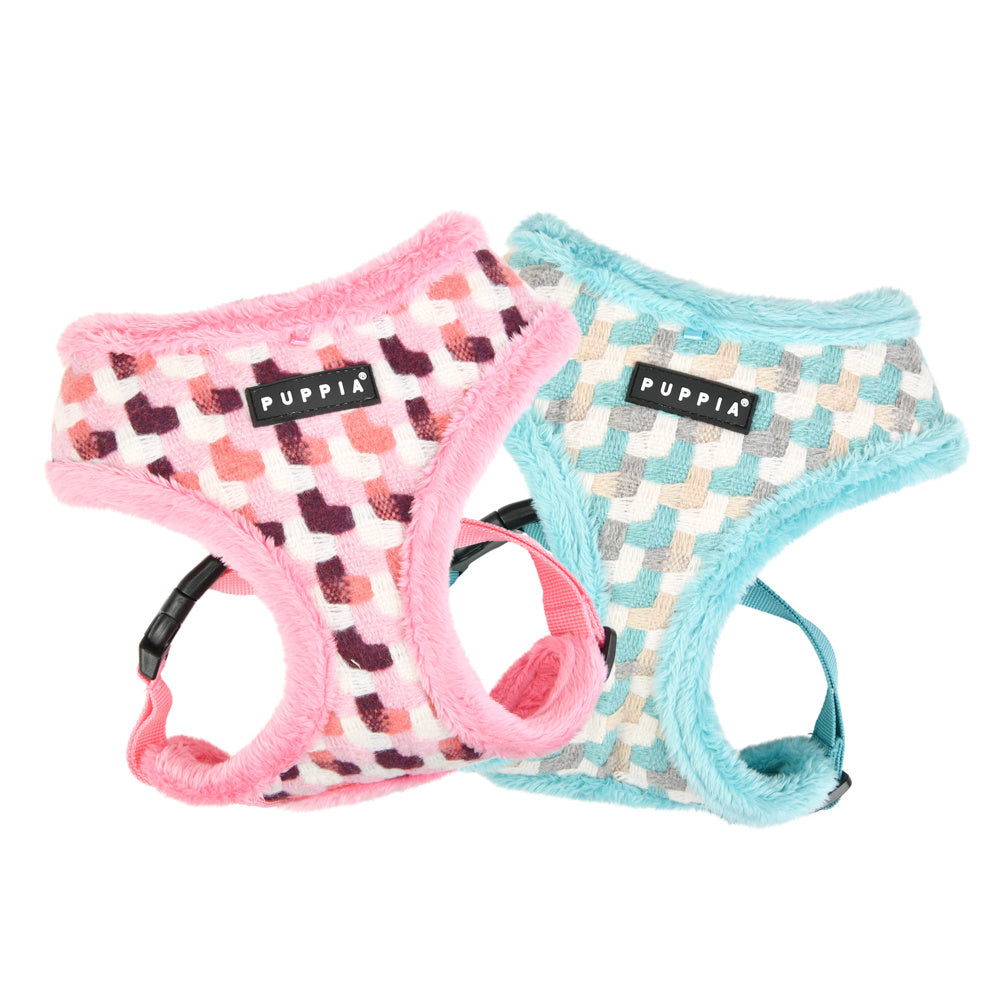 Puppia Arden Harness Model A Aqua - Premium hondentuig > honden harnas from Puppia - Just €20! Shop now at Frenkiezdogshop