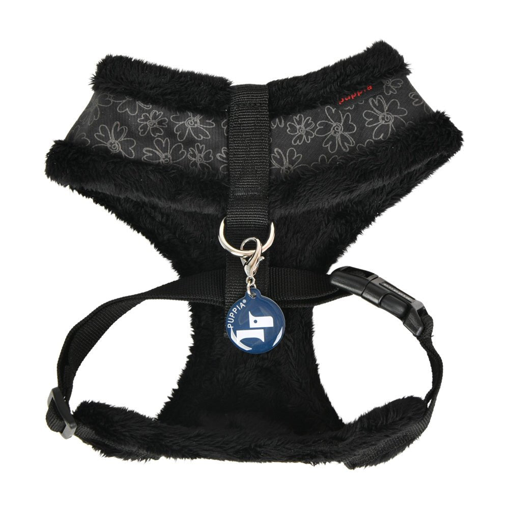 Puppia Hepatica Harness Model A Black hondentuig > honden harnas > model A Small