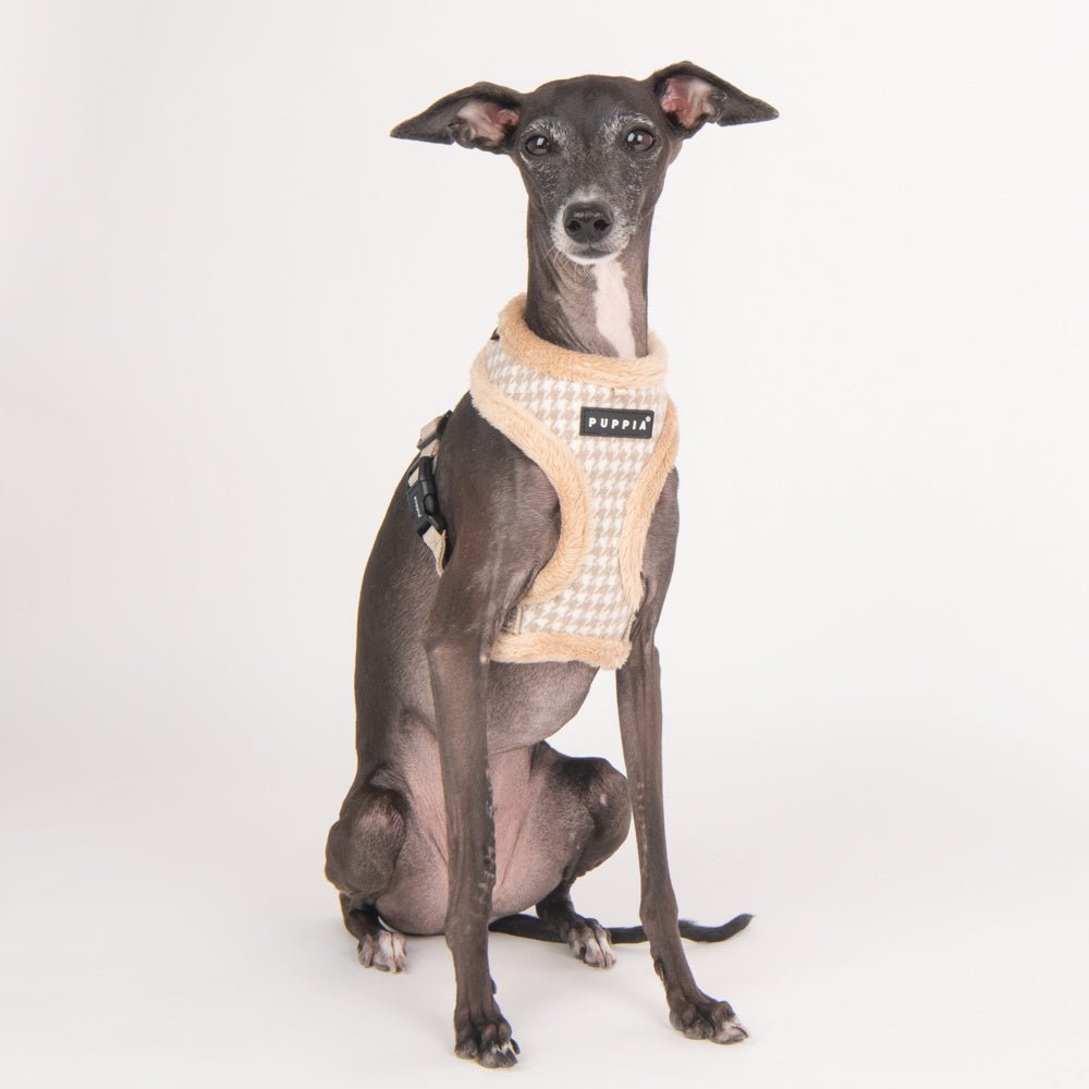 Puppia Shepherd Harness Model A Beige hondentuig > honden harnas > model A Small