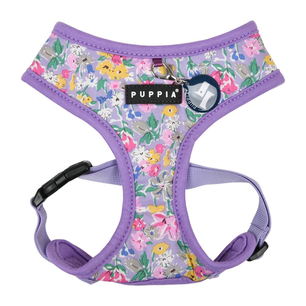 Puppia Lita Harness Model A Purple hondentuig > honden harnas > model A X - Small