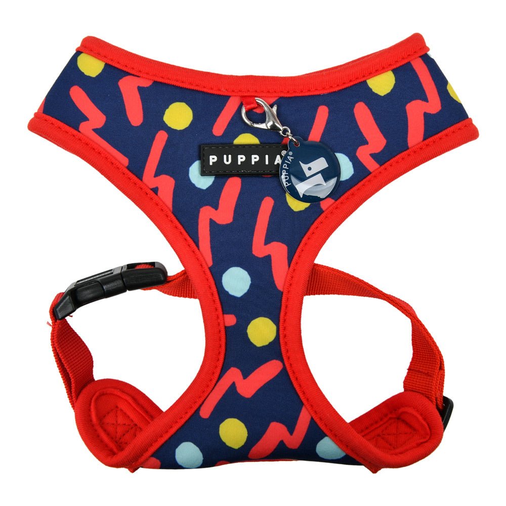 Puppia Fete Harness Model A Red hondentuig > honden harnas > model A Small