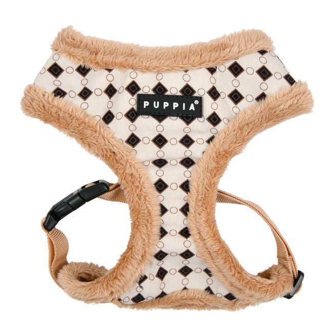 Puppia Jace Harness Model A Beige hondentuig > honden harnas > model A Small