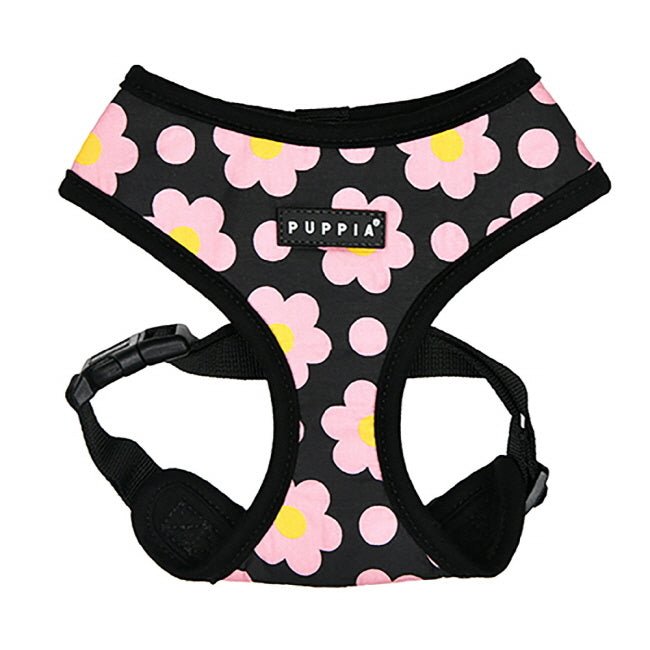 Puppia Bacopas Harness Model A Black hondentuig > honden harnas > model A Small