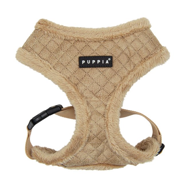 Puppia Douglas Harness model A Beige hondentuig > honden harnas > model A Small
