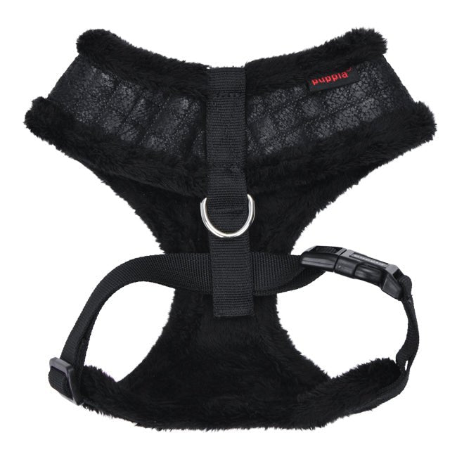 Puppia Douglas Harness model A Black hondentuig > honden harnas > model A Small