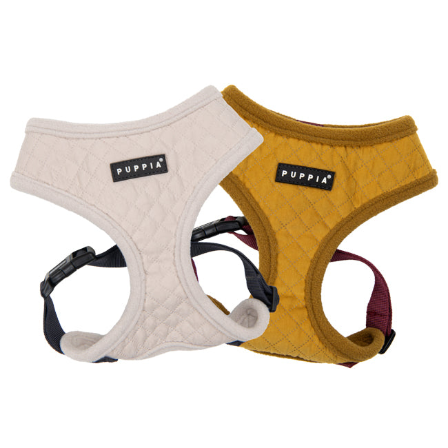 Puppia Irvin Harness model A Cream hondentuig > honden harnas > model A Small