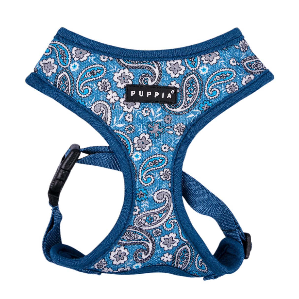 Puppia Cynthia Harness Model A Blue - Premium hondentuig > honden harnas from Puppia - Just €26.99! Shop now at Frenkiezdogshop