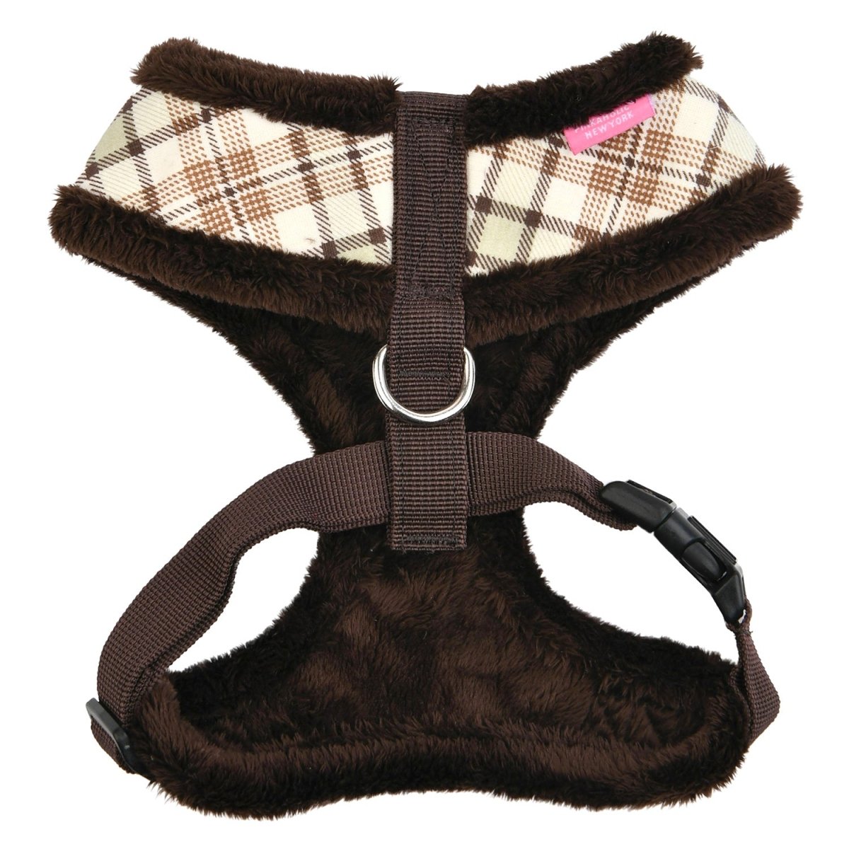 Pinkaholic Aline Harness Brown hondentuig > honden harnas > model B Small