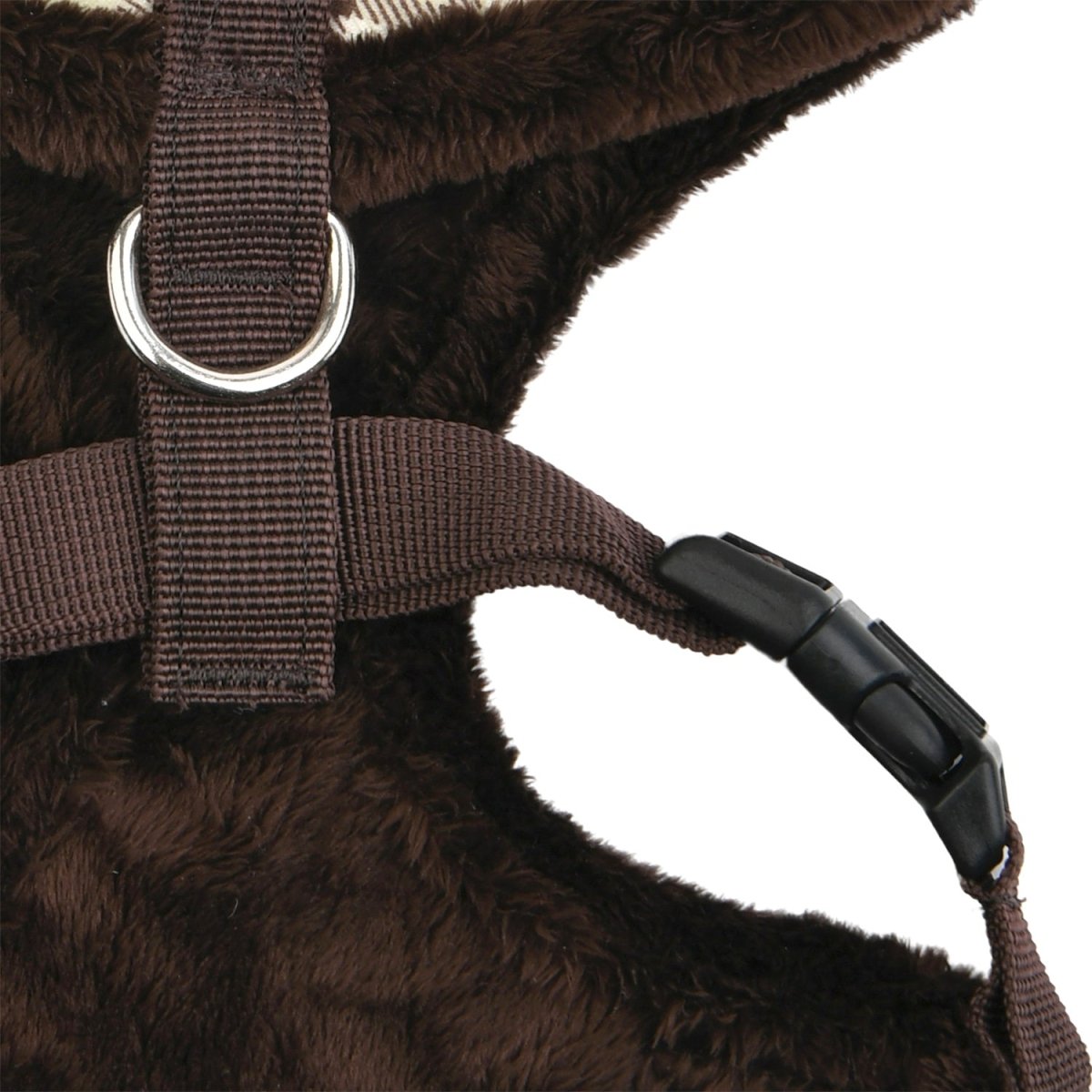 Pinkaholic Aline Harness Brown hondentuig > honden harnas > model B Small