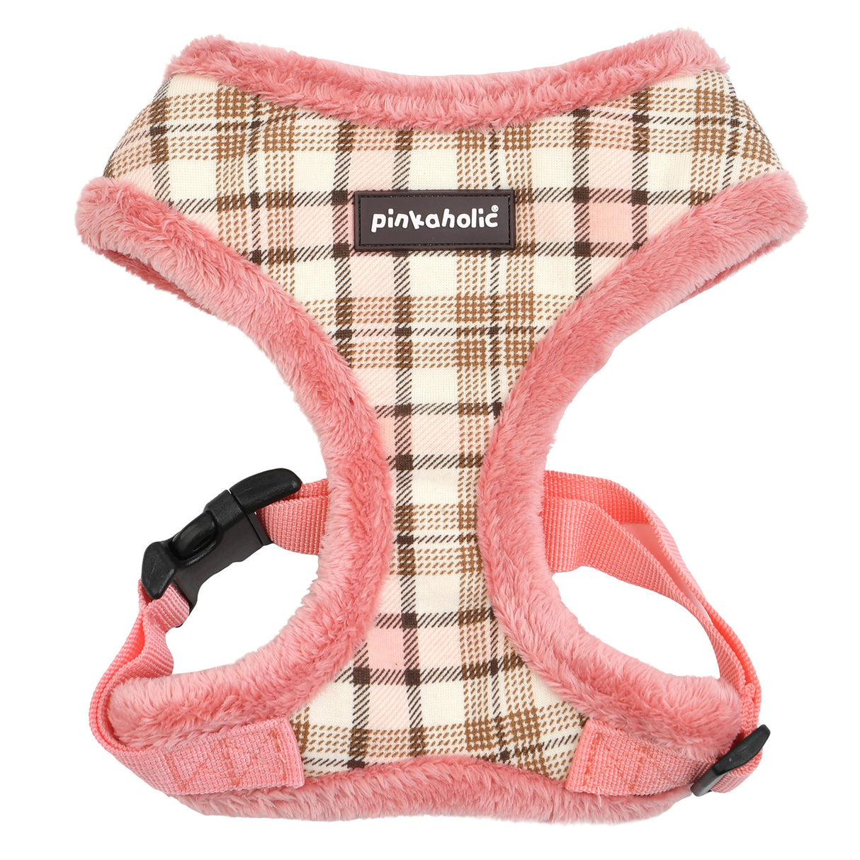 Pinkaholic Aline Harness Indian Pink - Premium hondentuig > honden harnas from Pinkaholic - Just €20! Shop now at Frenkiezdogshop