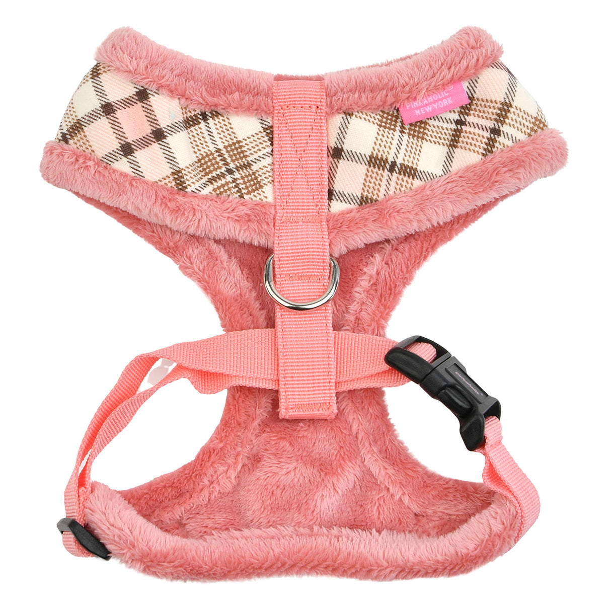 Pinkaholic Aline Harness Indian Pink - Premium hondentuig > honden harnas from Pinkaholic - Just €20! Shop now at Frenkiezdogshop