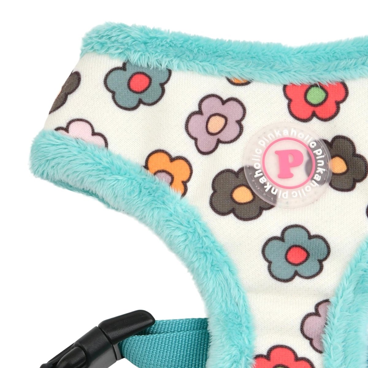 Pinkaholic Aconite Harness Aqua hondentuig > honden harnas > model A Small