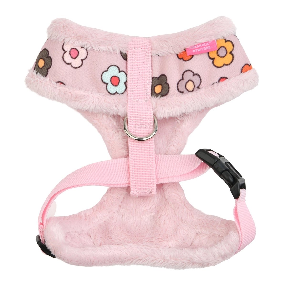 Pinkaholic Aconite Harness Indian Pink hondentuig > honden harnas > model A Small
