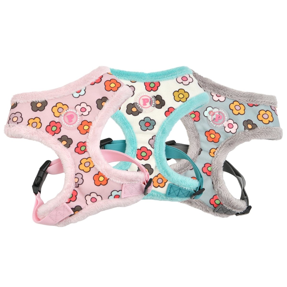 Pinkaholic Aconite Harness Aqua hondentuig > honden harnas > model A Small