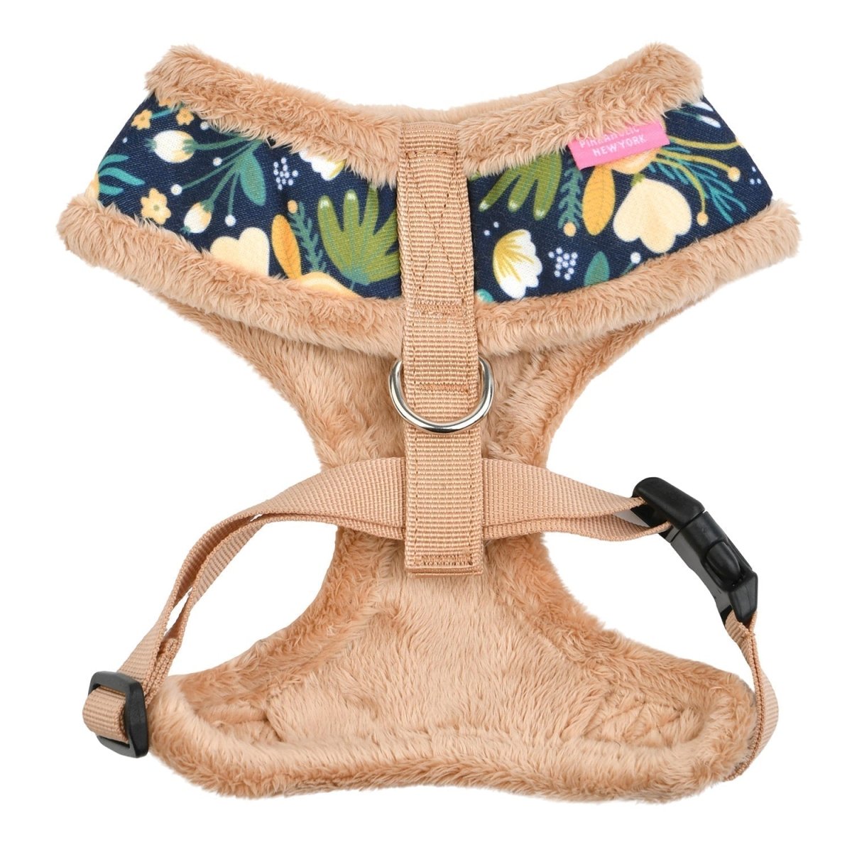 Pinkaholic Fleur Harness Navy hondentuig > honden harnas > model A Small