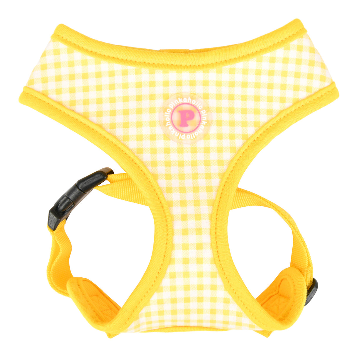 Pinkaholic Alaia harness Yellow - Premium hondentuig > honden harnas from Pinkaholic - Just €20! Shop now at Frenkiezdogshop