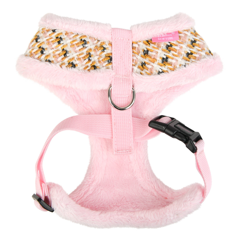 Pinkaholic Lucia Harness Indian Pink - Premium hondentuig > honden harnas from Pinkaholic - Just €20! Shop now at Frenkiezdogshop