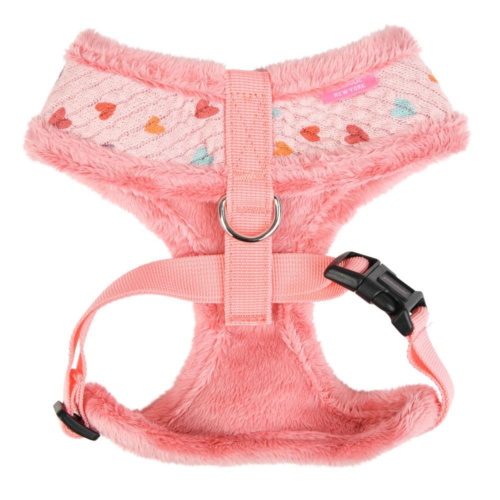 Pinkaholic Merry Harness Indian Pink hondentuig > honden harnas > model A Small