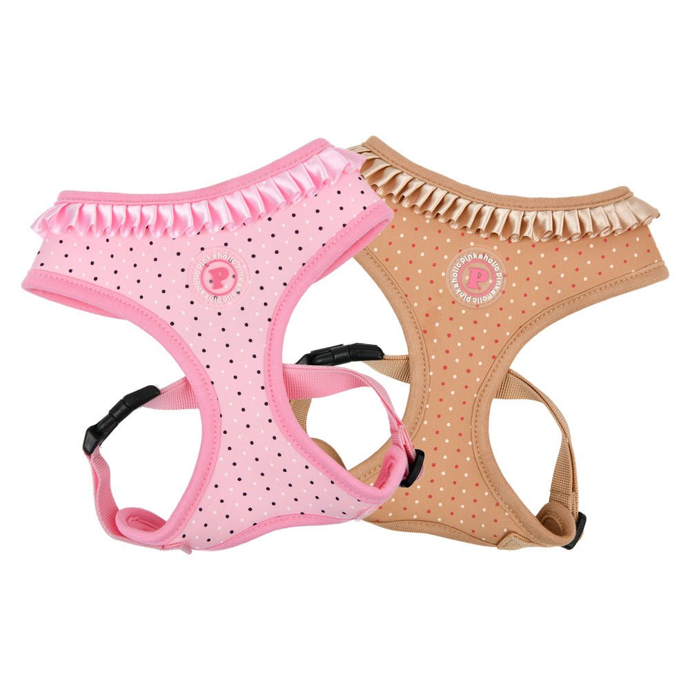 Pinkaholic Mila harness Beige hondentuig > honden harnas > model A Small