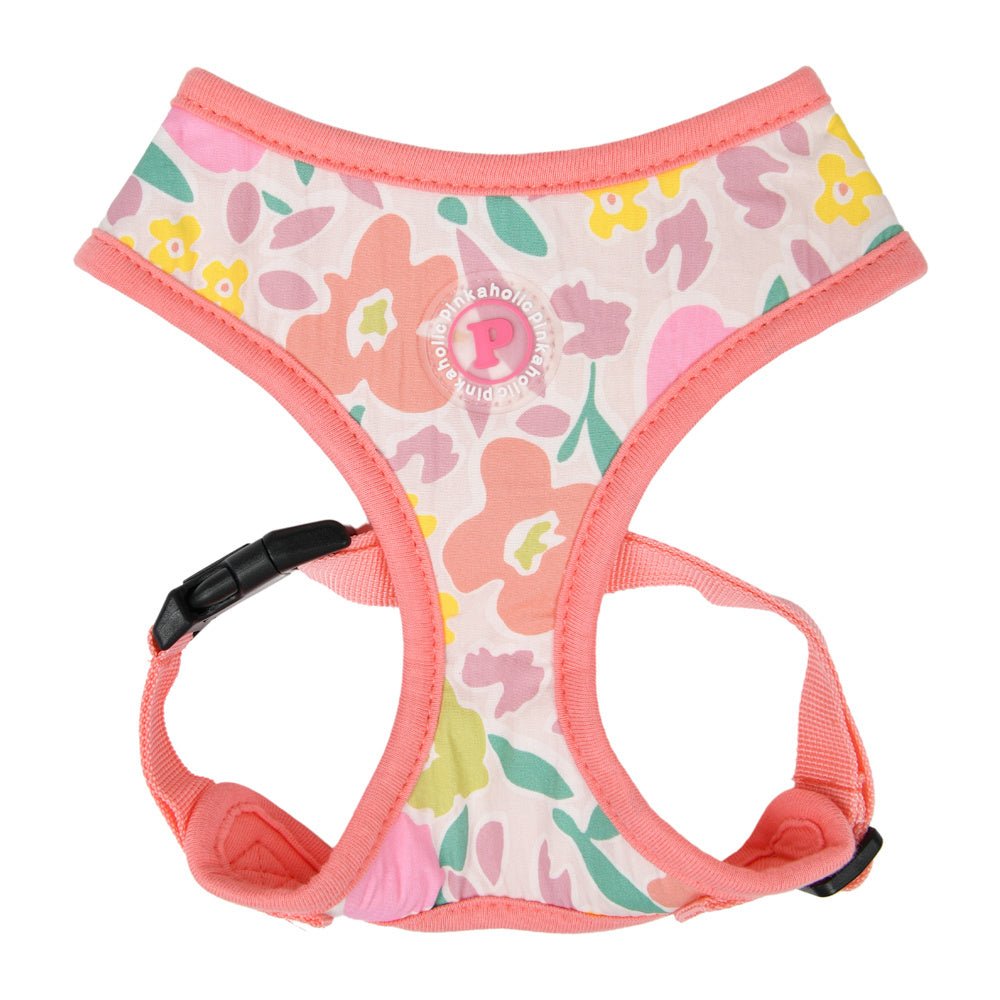 Pinkaholic Evanthe harness Indian Pink hondentuig > honden harnas > model A Small